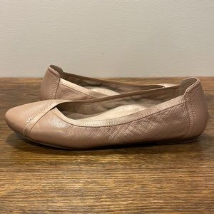 |Vionic| Women’s Caroll Ballet Tan Leather Flat Size 9.5